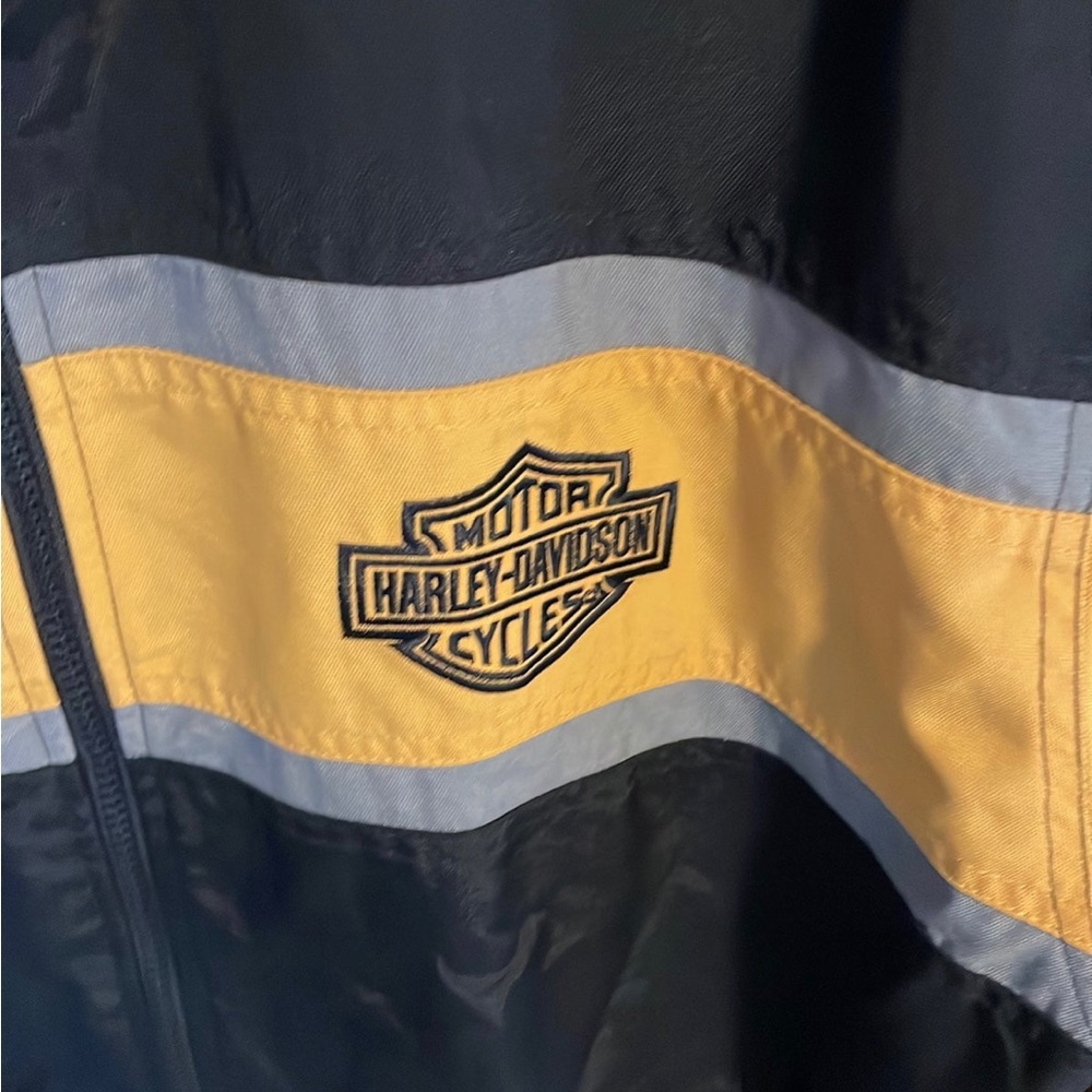 Men’s Harley Davidson, nylon motorcycle jacket large - Picture 2 of 7
